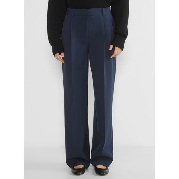 Babaton Pants - NWT Babaton Pleated Pant in Navy Size 10